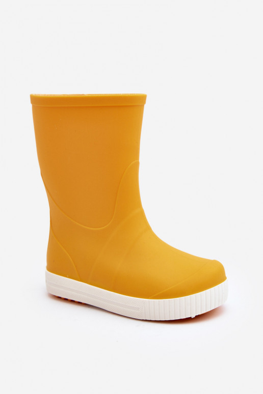 Chaussures en caoutchouc pour enfants Wave Gokids 979 couleur jaune