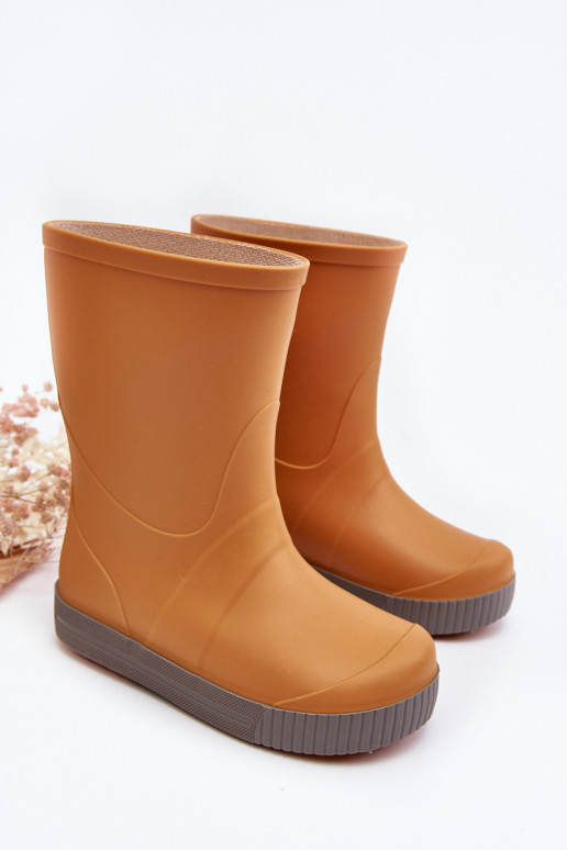 Rubberen kinderschoenen Wave Gokids 979 oranje kleur