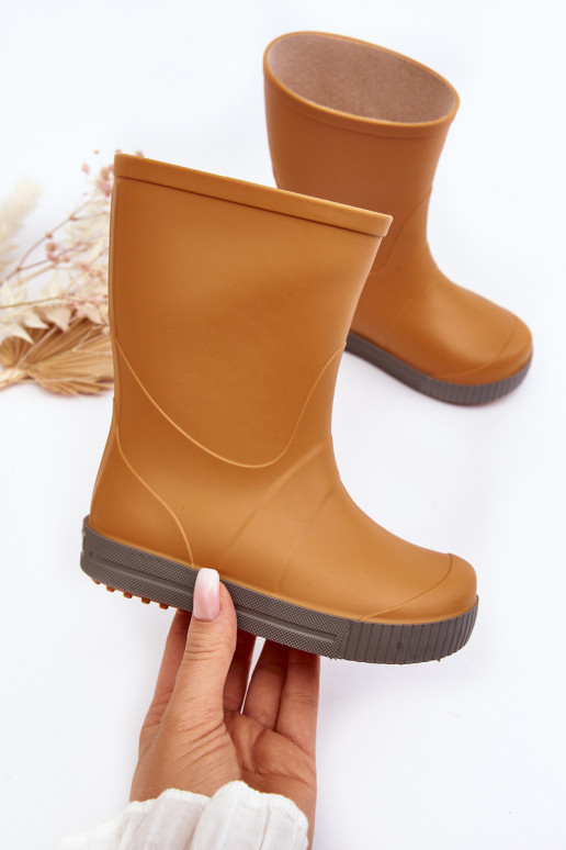 Rubberen kinderschoenen Wave Gokids 979 oranje kleur