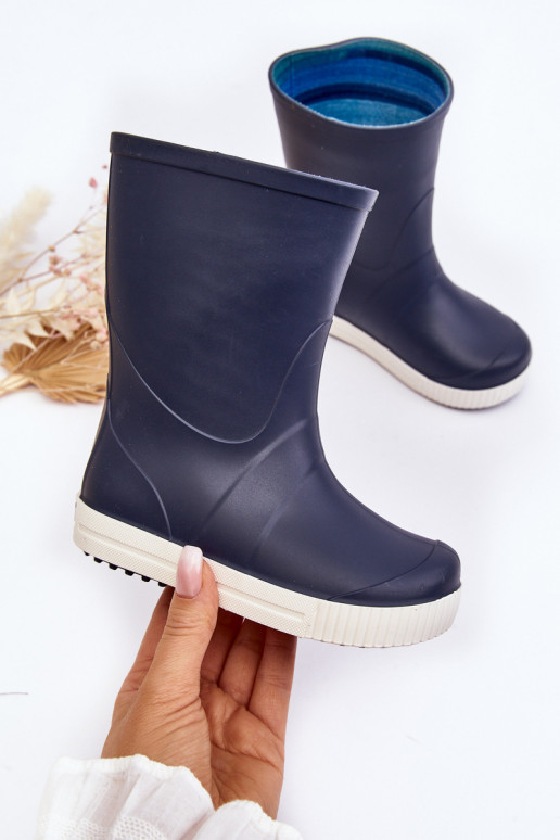 Chaussures en caoutchouc pour enfants Wave Gokids 979 bleu foncé