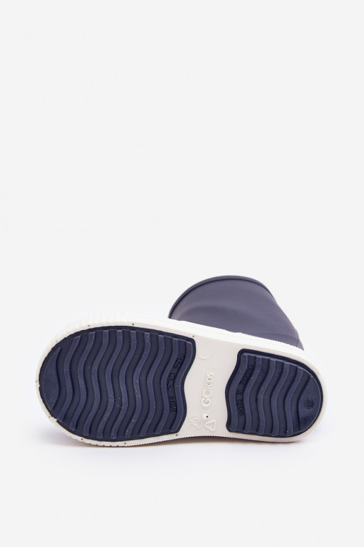 Chaussures en caoutchouc pour enfants Wave Gokids 979 bleu foncé
