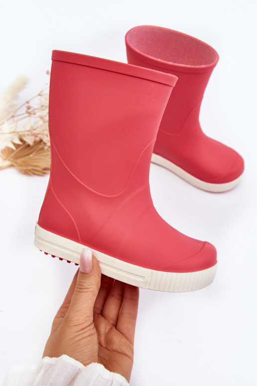 Chaussures en caoutchouc pour enfants Wave Gokids 979 couleur rose