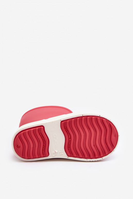 Chaussures en caoutchouc pour enfants Wave Gokids 979 couleur rose