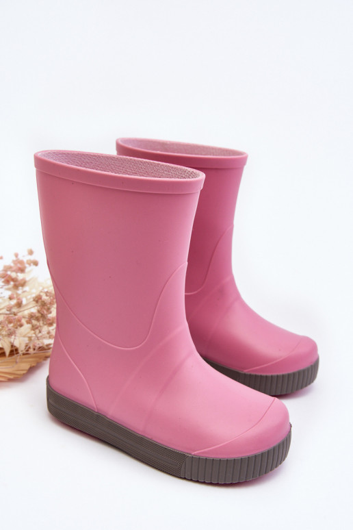 Rubberen kinderschoenen Wave Gokids 979 roze kleur