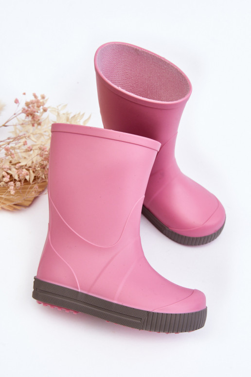 Chaussures en caoutchouc pour enfants Wave Gokids 979 couleur rose