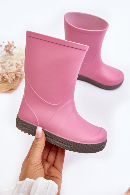 Chaussures en caoutchouc pour enfants Wave Gokids 979 couleur rose