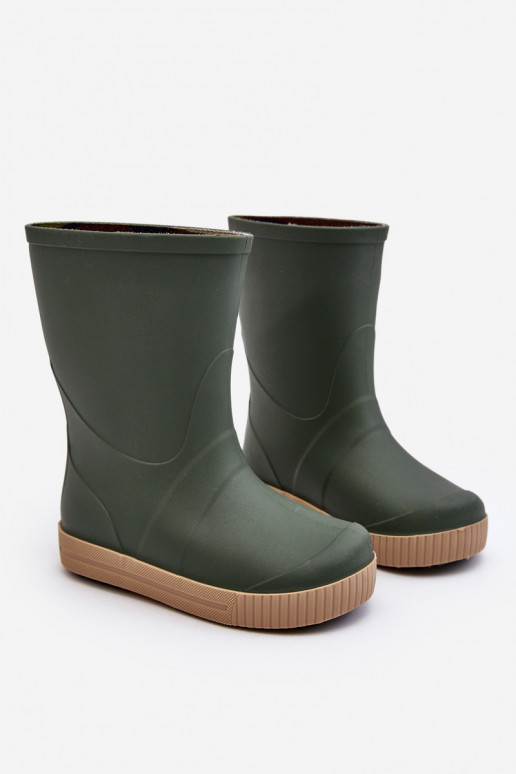 Chaussures en caoutchouc pour enfants Wave Gokids 979 couleur verte