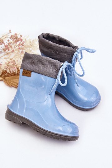 Chaussures en caoutchouc Enfant KIMMY couleur bleue GoKids 951 2