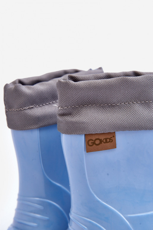 Chaussures en caoutchouc Enfant KIMMY couleur bleue GoKids 951