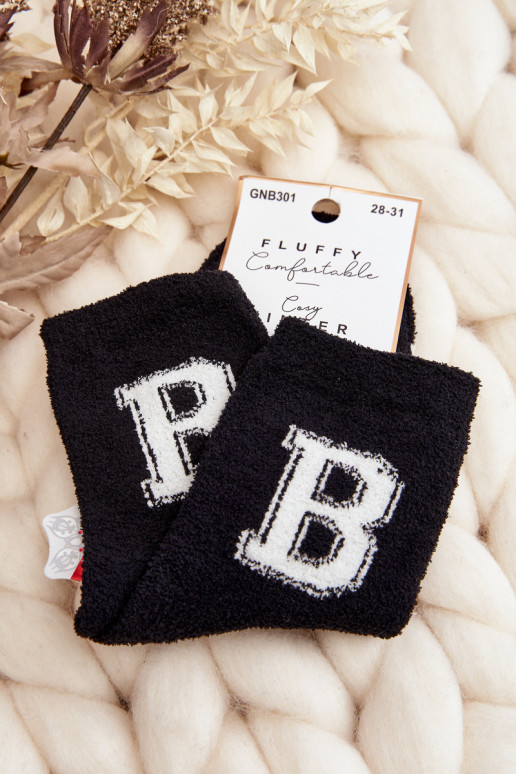 Chaussettes chaudes en noir Chaussettes chaudes en noir