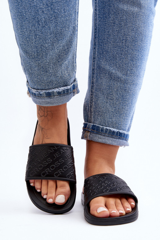 Chaussons Cross Jeans FF2R4153C couleur noir