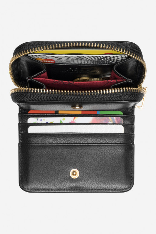 Portefeuille femme Nobo NPUR-LR0020-C020 couleur noir Portefeuille femme Nobo NPUR-LR0020-C020 couleur noir