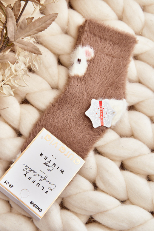 Chaussettes pour enfants, marron Chaussettes pour enfants, marron