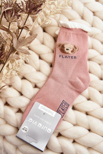 Chaussettes roses