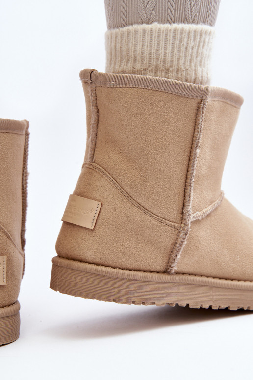 snowboots Cross Jeans MM2R4023C beige snowboots Cross Jeans MM2R4023C beige