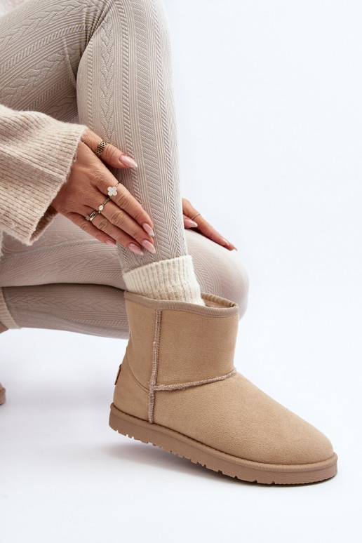 Schneestiefel Cross Jeans MM2R4023C beige Schneestiefel Cross Jeans MM2R4023C beige