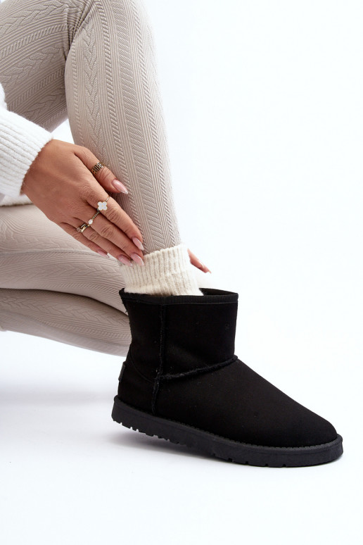 snowboots Cross Jeans MM2R4024 zwart snowboots Cross Jeans MM2R4024 zwart