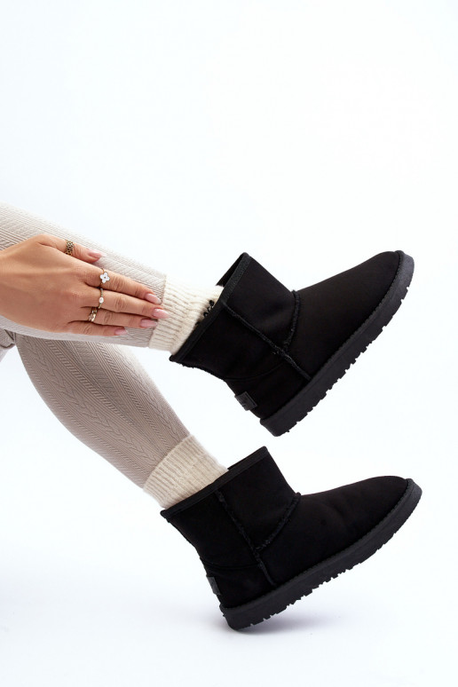 snowboots Cross Jeans MM2R4024 zwart snowboots Cross Jeans MM2R4024 zwart