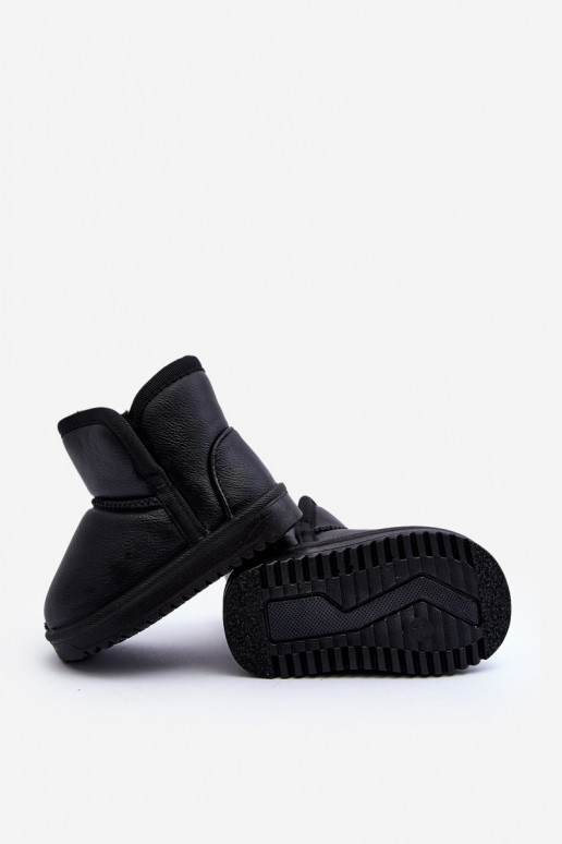 Eco snowboots Kinder zwarte kleur Husalta