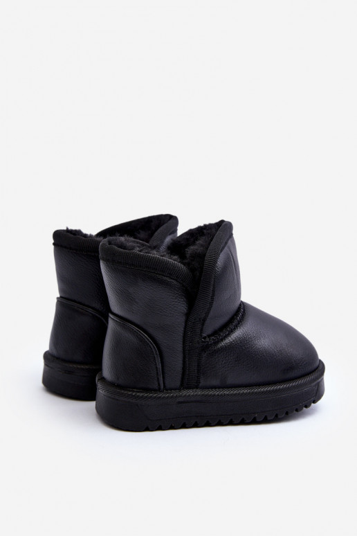 Eco snowboots Kinder zwarte kleur Husalta