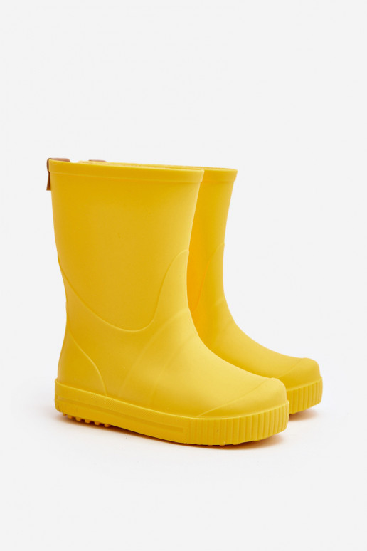 Chaussures en caoutchouc pour enfants Wave Gokids 979 couleur jaune