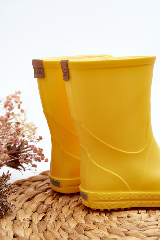 Rubberen kinderschoenen Wave Gokids 979 kleur geel