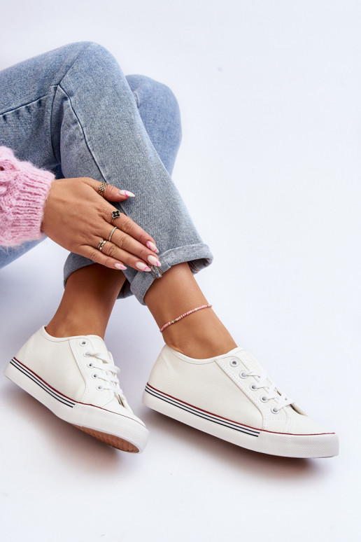 Damenschuhe aus Öko-Leder in der Farbe Weiß Lirean Damenschuhe aus Öko-Leder in der Farbe Weiß Lirean