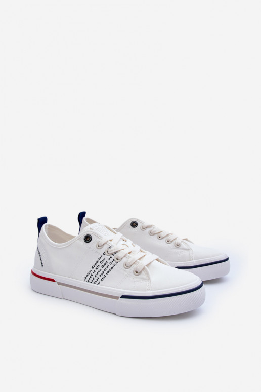 chaussures de loisirs Big Star LL174204 couleur blanche
