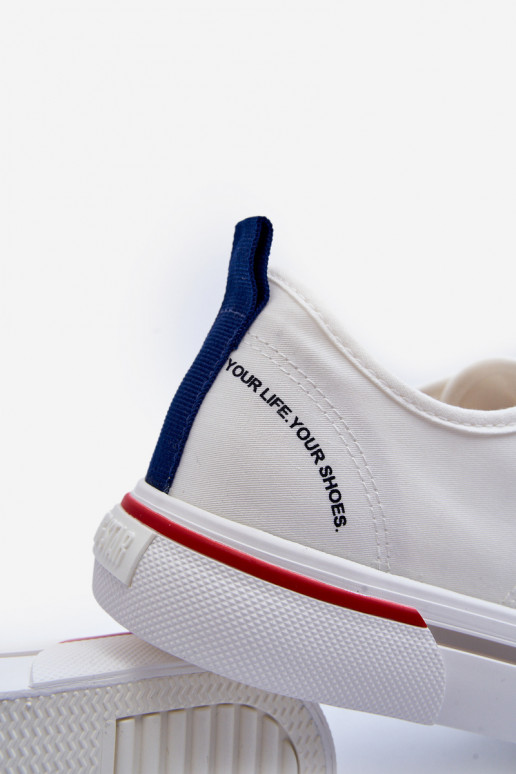 chaussures de loisirs Big Star LL174204 couleur blanche