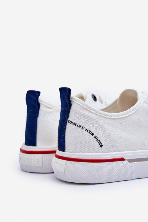 chaussures de loisirs Big Star LL174204 couleur blanche
