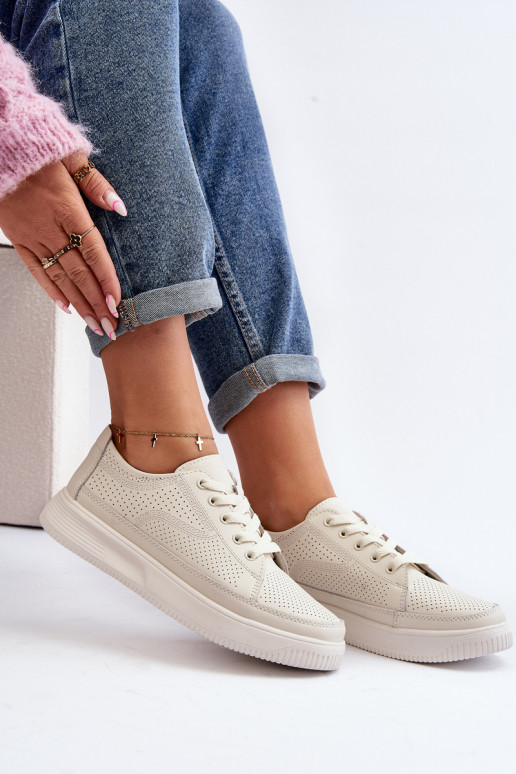 sportschoenen Sneakers model schoenen witte kleur Failla