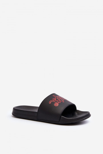Hausschuhe Lee Cooper LCW-24-42-2483L schwarze Farbe