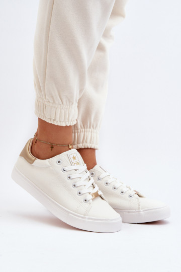 Freizeitschuhe aus Öko-Leder in der Farbe Weiß Tiraelle 2