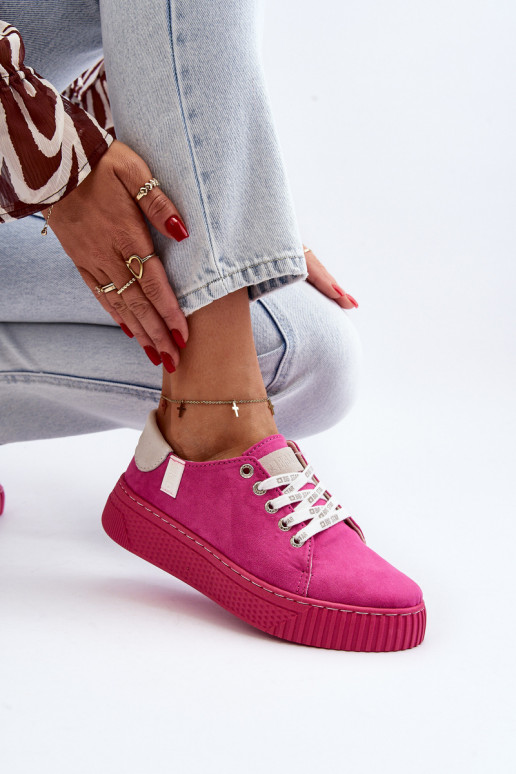 Freizeitschuhe MEMORY FOAM SYSTEM BIG STAR NN276004 rosa Farbe Freizeitschuhe MEMORY FOAM SYSTEM BIG STAR NN276004 rosa Farbe