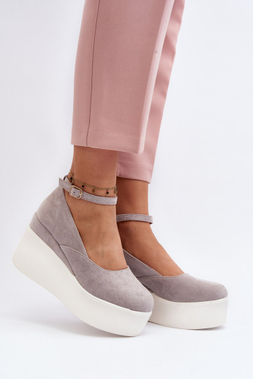 espadrilles in grijze kleur Malla 2