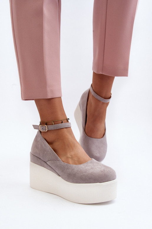 espadrilles in grijze kleur Malla