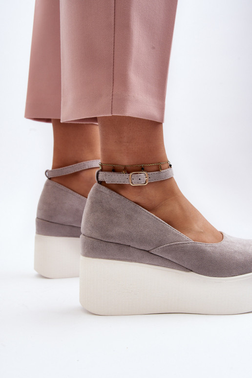 espadrilles in grijze kleur Malla