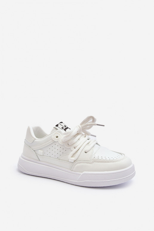Sneakers model schoenen Eko witte kleur Avanalis