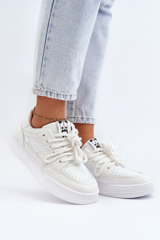 Sneakers model schoenen Eko witte kleur Avanalis