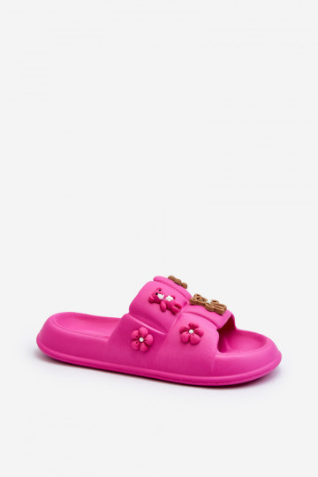 Chaussons Cambrina rose clair avec de beaux détails