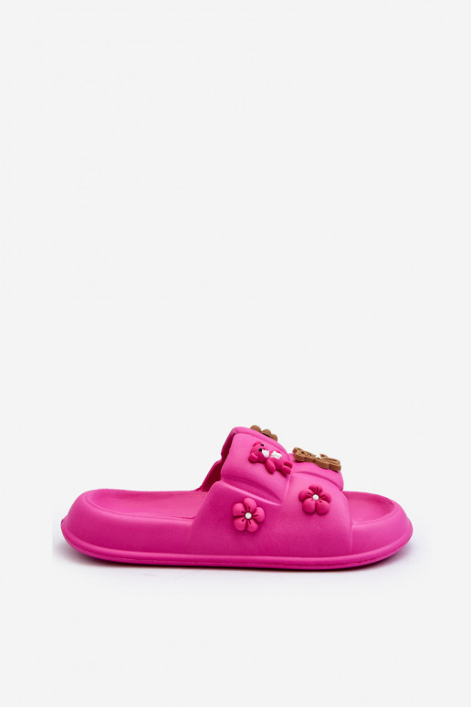 Chaussons Cambrina rose clair avec de beaux détails
