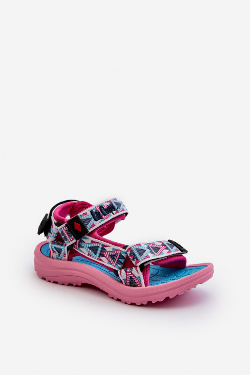 Kindersandalen Lee Cooper LCW-24-34-2600 roze kleur