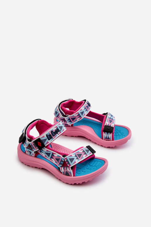 Kindersandalen Lee Cooper LCW-24-34-2600 rosa Farbe