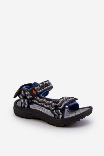 Sandales enfants Lee Cooper LCW-24-34-2601 bleu foncé