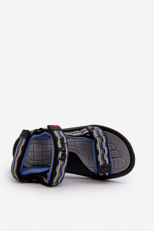 Sandales enfants Lee Cooper LCW-24-34-2601 bleu foncé