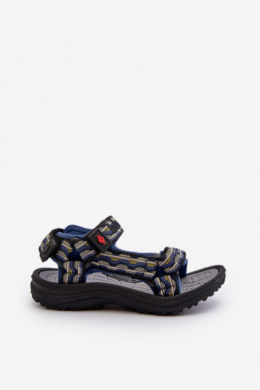 Sandales enfants Lee Cooper LCW-24-34-2601 bleu foncé