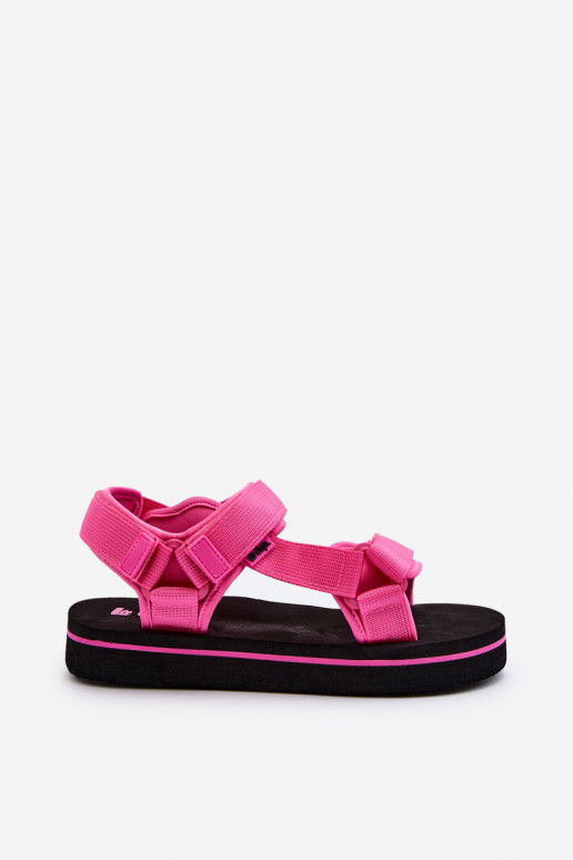 Sandales femme à plateforme Lee Cooper LCW-24-05-2750L couleur rose