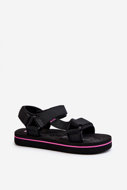 Sandales à plateforme pour femmes Lee Cooper LCW-24-05-2751L couleur noir