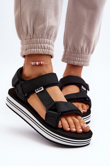 Sandales à plateforme pour femmes Lee Cooper LCW-24-05-2753 couleur noir