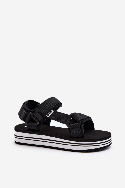Sandales à plateforme pour femmes Lee Cooper LCW-24-05-2753 couleur noir